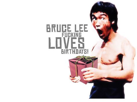 Bruce Lee Loves Birthdays Bruce Lee Birthday, Happy Birthday Meme, Birthday Meme, Bruce Lee, Medicine, Happy Birthday, Tv, Memes, Birthday