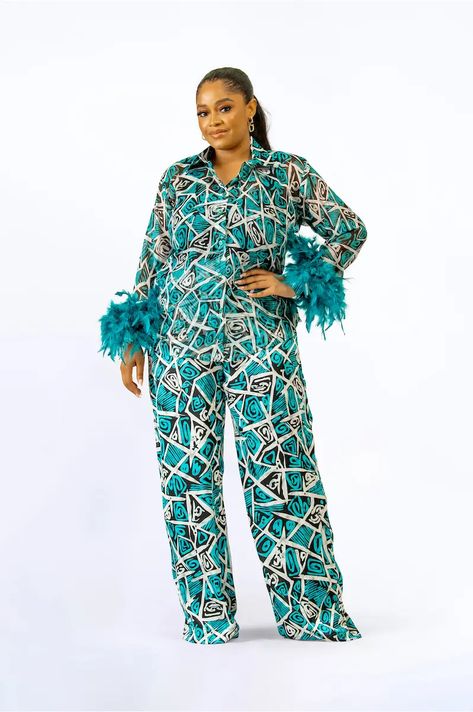 Ankara 2 Piece Set Pants, 2piece Outfits Pants Chiffon, Silk Two Piece Outfit Pants, 2piece Outfits Pants, Two Piece Outfits Pants High Waist, Silk Two Piece Outfit, Ankara Corset Top, Trouser And Top For Ladies, 2 Piece Pant Set