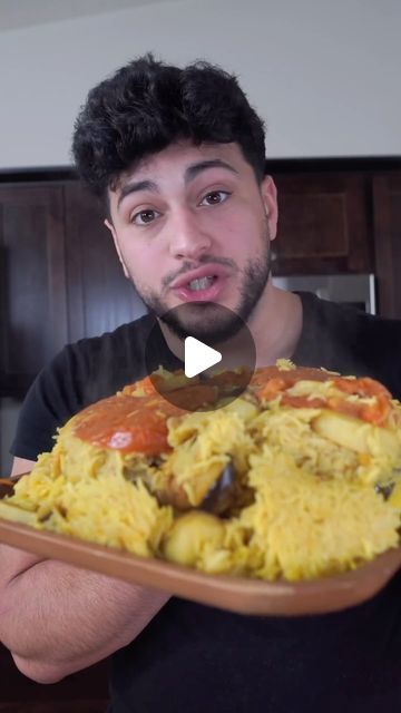 406K views · 72K likes | Ahmad Alzahabi on Instagram: "🍉 Maqluba Doing a @nisreendiary challenge! #flipyourmaqluba Recipe already up on my website ! Thegoldenbalance.com #food #recipe" Chicken Maqluba Recipe, Maqluba Recipe, Ahmad Alzahabi, Hunger Pangs, Middle East Food, Iraqi Food, Food Dinner, Chicken Legs, Spicy Recipes