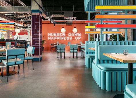 Eat & Drink: Work café, restaurants & bars - The Social Hub Student Hotels, Fancy Living Rooms, Kids Restaurants, Work Cafe, Unusual Hotels, Kitchen Mood Board, New Interior Design, Unique Hotels, Workplace Design