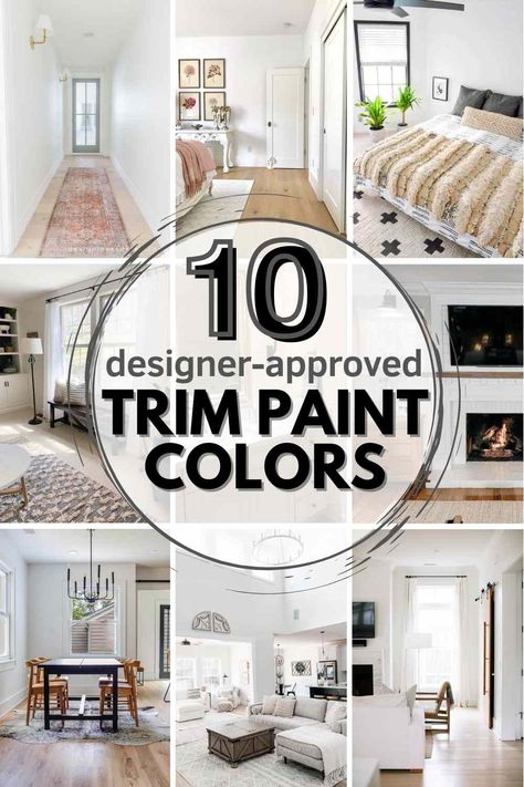 Baseboards And Trim Color Ideas, Trim Paint Color Ideas, Best Trim Paint, Baseboards And Trim Ideas, Interior Trim Ideas, Best Paint For Trim, Window Trim Paint, Painting Trim White, Trim Paint Color