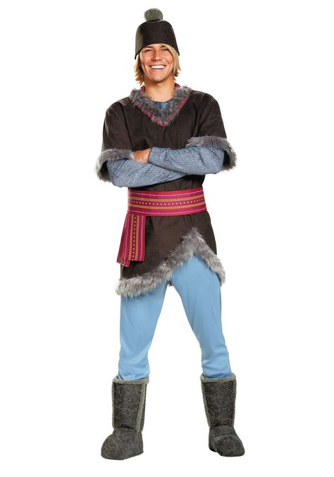 PRICES MAY VARY. 100% Polyester No Closure closure Hand Wash Only Officially licensed Frozen costume 100% polyester fabric; 57% acrylic, 43% polyester faux fur; 100% polyurethane foam Tunic has V-neck, fur edging at neckline, sleeves & hemline Pants have elastic waistband Foam hat has pompom on top Group Costumes, Sven Costume, Kristoff Costume, Frozen Dress Up, Popular Disney Movies, Frozen Dress, Frozen Costume, Boot Covers, Elsa Dress