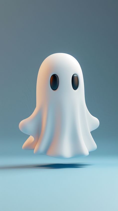 #CuteHalloweenGhost #3dRender #ClayAnimation #ChibiStyle #Minimal #ArtToy #SoftSculpture #NoBackground #9:16AspectRatio #TheCandie Ghost Chibi Art, Chibi Ghost, 3d Modeling Ideas, Clay Ghost, Ghost Cute, Blender Character, Clay Characters, Ghost Clay Art, Cute Clay Ghost