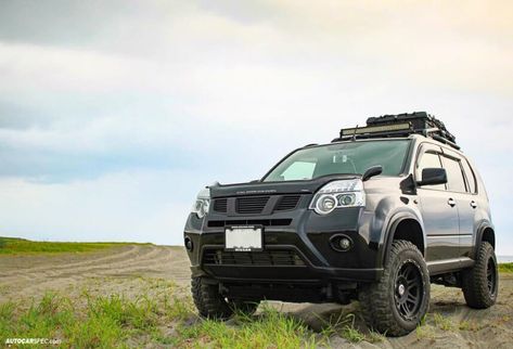 Picture Gallery: Lifted Nissan X-trail With Off-road Mods Nissan Xtrail Modification, Nissan 4x4, Off Road Bumpers, Nissan Xtrail, Off Road Wheels, Japanese Domestic Market, Atv Accessories, Off Road Tires, Nissan Xterra