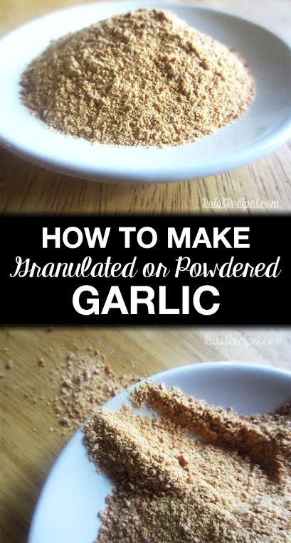 See how easy it is to make homemade granulated garlic or garlic powder in your own home! No more spoiled garlic going to waste! Homemade Garlic Powder Recipe, Homemade Garlic Powder, Dehydrated Recipes, Pretty Jars, Granulated Garlic, Survival Foods, Planting Garlic, Garlic Garlic, Dehydrated Vegetables