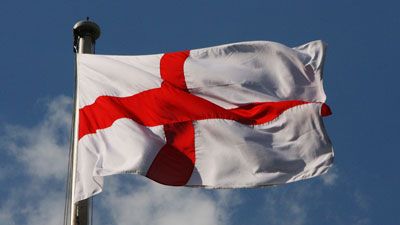 England. St George Flag, St Georges Day, English Flag, George Cross, Black Plague, Cross Flag, Hms Victory, England Football Team, Saints Days