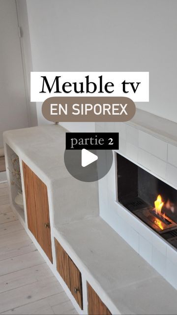 Décoration, création, rénovation on Instagram: "Suite et fin.
Pas simple de résumer plusieurs jours de travail en quelques secondes mais les grandes lignes sont dans cette vidéo.
La question revient souvent mais non il n’y a pas de caissons à l’intérieur du meuble.
Les portes sont fixées avec des charnières directement dans le siporex avec des chevilles et des vis.
.
DIY, SPORES, MEUBLE MAÇONNÉ, MEUBLE TV DIY, DÉCORATION" Tv Board, Diy D, January 26, Tv, On Instagram, Quick Saves