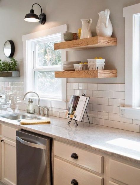 Smart Tiles, White Subway Tiles, Decor Ikea, Interior Minimalista, White Subway Tile, Grey Kitchen, Kitchen Redo, Trendy Kitchen, Kitchen Paint