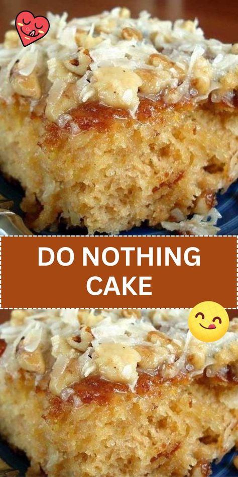 Relax and enjoy the simplicity of this Do Nothing Cake. A fuss-free, delicious cake that proves sometimes less is more. Do Nothing Tornado Cake, Walking Across The Street, Do Nothing Cake, Tornado Cake, Tandoori Masala, Almond Joy, Do Nothing, Let Them Eat Cake, Yummy Cakes