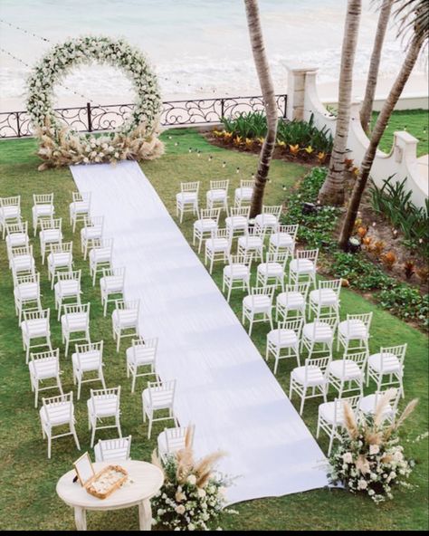 Outdoor Wedding Backdrops, Dream Wedding Reception, Oceanfront Wedding, Wedding Isles, Wedding Backyard, Dream Wedding Decorations, Wedding Planning Decor, Wedding Backdrop Design, Wedding Beach Ceremony