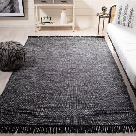 Black Rug For Bedroom, Bedroom Rugs Men, Black Light Rug, Black Area Rug Living Room, Black Wool Rug, Dark Moody Area Rug, Dark Grey Area Rug, Black Rugs In Living Room, Black Living Room Rug