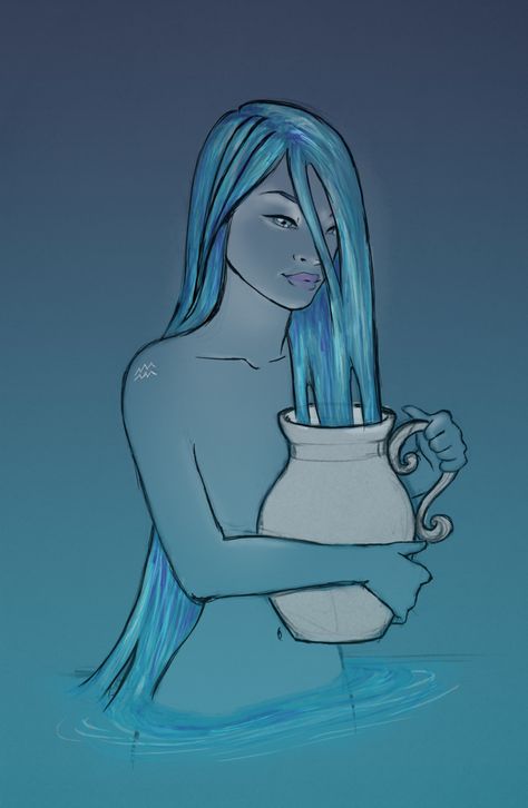 Aquarius ~ with the flow Aquarius Aesthetic, Aquarius Art, Aquarius Tattoo, Astrology Aquarius, Aquarius Season, Aquarius Horoscope, Aquarius Woman, Age Of Aquarius, Zodiac Signs Aquarius