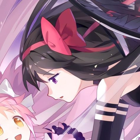 Madoka Magica, Matching Pfps, Anime Character, Hair, Anime, Black