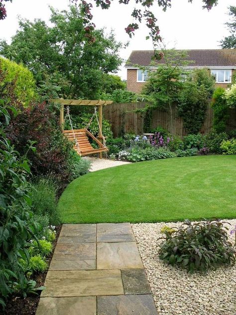 Traditional Landscape, Landscape Designs, Fairytale Garden, Gravel Landscaping, Jardim Diy, Backyard Garden Landscape, Small Backyard Gardens, Have Inspiration, Backyard Garden Design