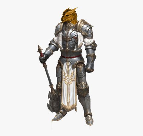 Gold dragonborn paladin Dragonborn Paladin Dnd, Lizardfolk Cleric, Male Dragonborn, Dragonborn Paladin, Dnd Paladin, Dnd Dragonborn, Plate Armor, Pathfinder Character, Dungeons And Dragons Art