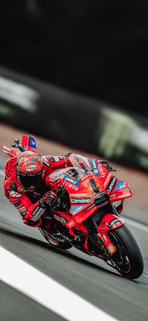 Francesco Pecco Bagnaia - Ducati Lenovo - British Grand Prix 2024 - MotoGP Wallpaper 📱 4K Download Via Google Drive 📂 Motogp Wallpapers Hd Wallpaper, Pecco Bagnaia Wallpaper, Moto Gp Aesthetic, Moto Gp Wallpapers, Motogp Bikes, Motogp Wallpapers, Ducati Motogp, Red Bull Ktm, Moto Ducati