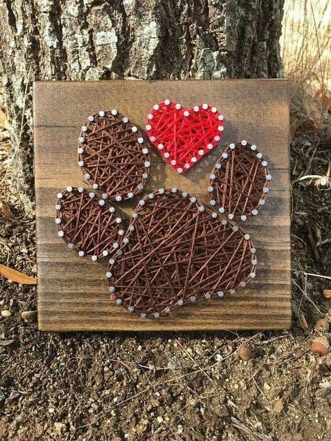 Nail String, Closed For Christmas, String Art Patterns, String Art Diy, December 1st, December 11, Romantic Gift, String Art, San Valentino