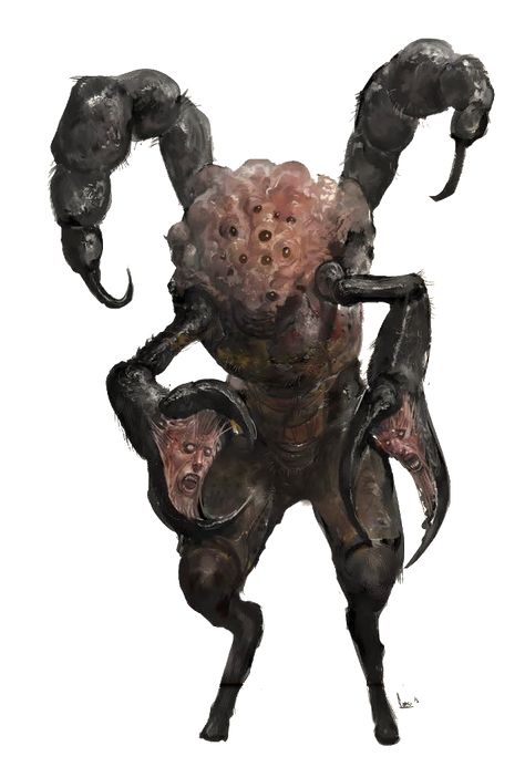 Mutant Monster Concept Art, Alien Monster Concept Art, Mothership Rpg, Mutant Creatures, Mutant Monster, Fantasy Alien, Demon Monster, Monster Alien, Dark Creatures