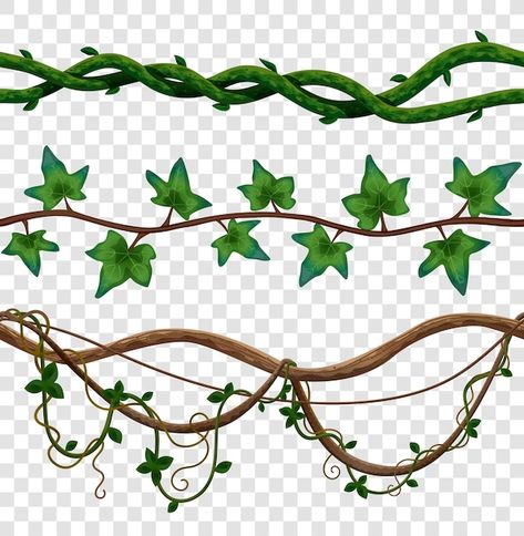 Old Wood Signs, Vine Border, Leaf Border, Little Shop Of Horrors, Vine Leaves, Border Designs, Leaves Vector, Environment Design, Old Wood