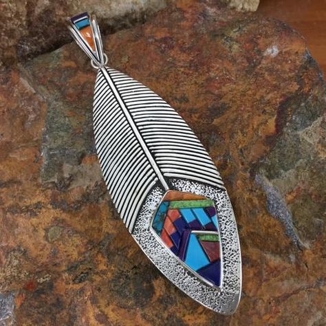 Natural Material Jewelry, Contemporary Southwest, Sustainable Accessories, Tibetan Turquoise, Photo Dimensions, Southwest Jewelry, Native Style, Feather Jewelry, Feather Pendant