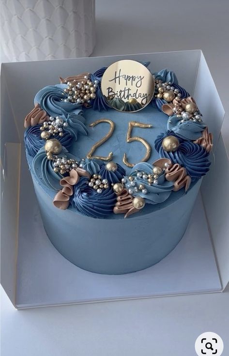 Cake Designs For Men Birthday, Blue Cake Designs Birthday, Fresh Cream Birthday Cake, Chocolate Bar Cakes, Cake Design For Men, Buttercream Designs, Homemade Bakery, Buttercream Birthday Cake, Blue Birthday Cakes