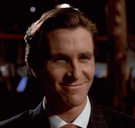 Christian Bale Sigma Face, Sigma Men Memes, Patrick Bateman Sigma Face, Sigma Face Drawing, Patrick Bateman Sigma, Sigma Gif, Sigma Profile, Sigma Drawing, Sigma Aesthetic