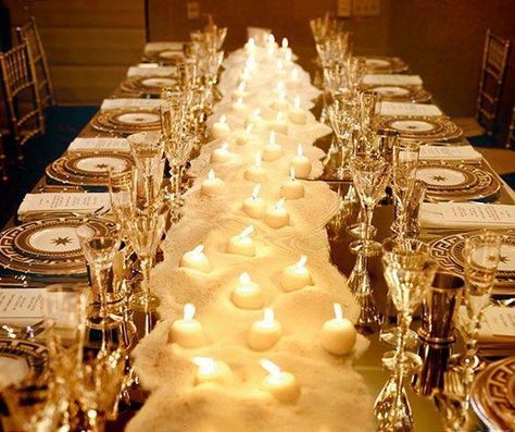 RT @colincowie:  This table is really decorated with rock salt! My fav candlescapes: http://ccwed.me/Ve62P3 Sand Centerpieces, Sand Wedding, Colin Cowie Wedding, Colin Cowie, Candles Wedding, Wedding Lighting, Rock Decor, Floating Candles, Reception Decor