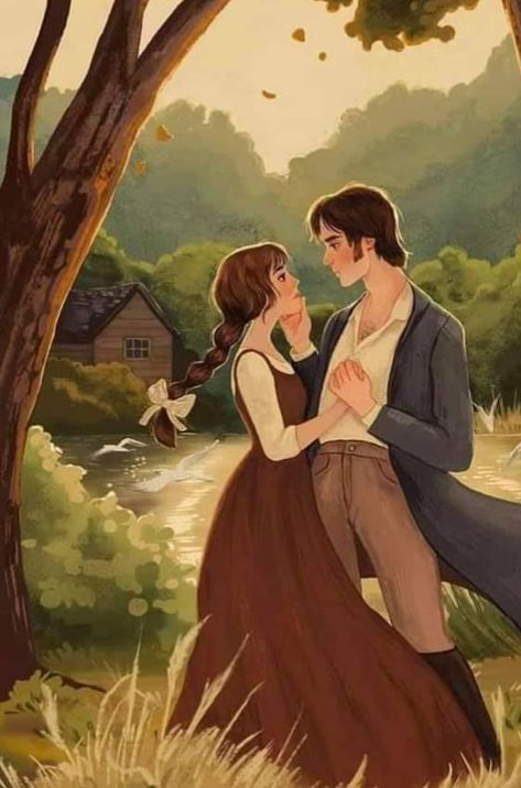 Pride And Prejudice Art, Elizabeth Darcy, Will And Elizabeth, Pride And Prejudice 2005, Jane Austen Books, Pinturas Disney, Classic Literature, Period Dramas, Pride And Prejudice