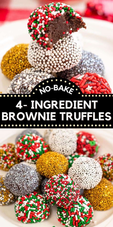 New Years Brownies, Recipes Using Brownie Mix Ideas, Cookies Made With Brownie Mix Simple, Christmas Brownie Bites, Desserts With Brownie Mix Easy, Things To Do With Brownie Mix Ideas, Brownie Mix Ideas, Easy Brownie Bites, Brownie Mix Desserts