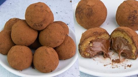 Tiramisu Truffles Recipe Tiramisu Truffles Recipes, Coconut Tiramisu, Tiramisu Truffles, Dutch Baking, Frozen Tiramisu, Coffee Tiramisu, Italian Tiramisu, Homemade Chocolate Truffles, Cocoa Powder Cookies