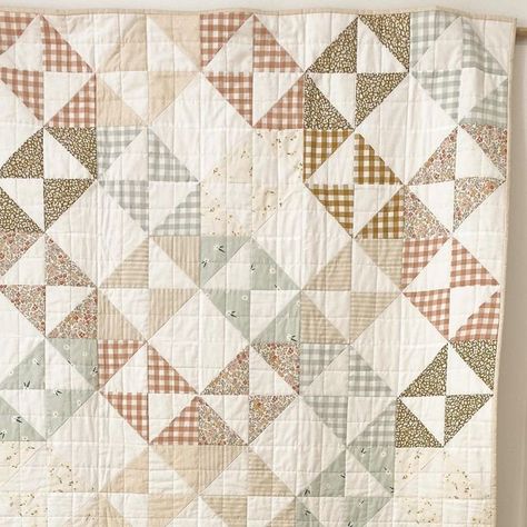 Patchwork, Grandmas Quilt Patterns, Sewing Block Patterns, Scandinavian Quilt Patterns, Blanket Quilt Patterns, Quilt Patterns Beginner, Simple Quilt Pattern, Neutral Quilts, Quilt Patterns For Beginners