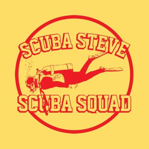 Scuba Steve!!! Steve Costume, Scuba Steve, Skin Diving, Diy Couples Costumes, Geek Life, Bad Idea, Wholesale Shirts, Adam Sandler, Teaching Aids