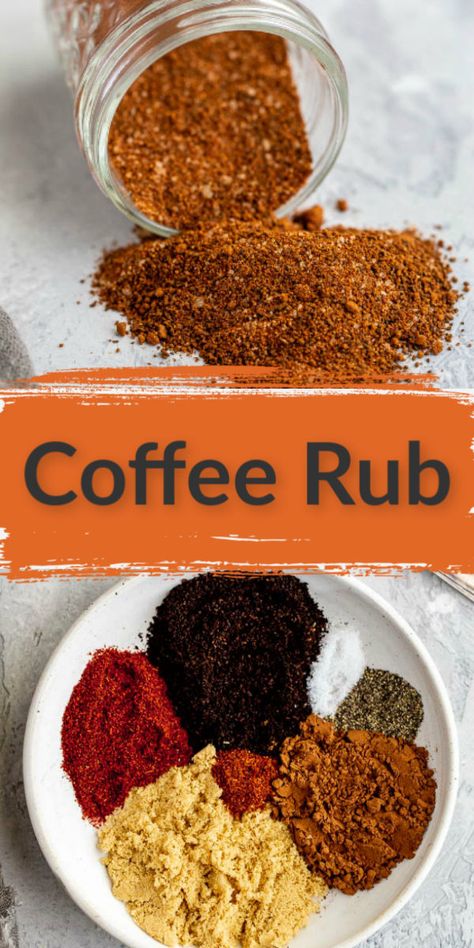 Coffee Brisket Rub Recipe, Steak Coffee Rub Recipe, Coffee Rub Brisket, Coffee Meat Rub, Coffee Rub For Ribs, Trader Joes Coffee Rub Recipe, Coffee Rub Chicken, Coffee Sauce For Meat, Coffee Rub Ribs