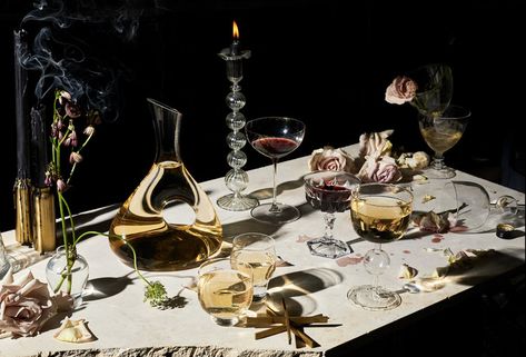 Olivia Bennett, Fine Dining Photography, Oil Bar, Prop Stylist, Entertaining Essentials, Prop Styling, Glass Photo, Photo Styling, Still Life Photography