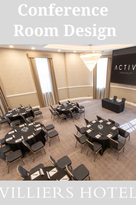 Meetings and Conference Rooms at Villiers Hotel Corporate Meeting Decor, Conference Set Up, Meeting Room Decoration, Luxury Corporate Event Decor, Conference Training Room Design, Corporate Event Venue Design, Press Conference Room, Hotel Conference Rooms, Ballroom Corporate Event