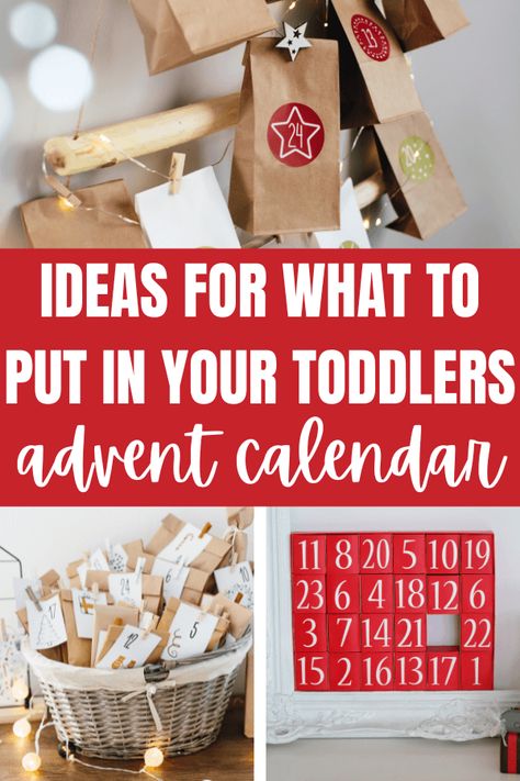 Christmas Event Calendar Ideas, Advent Calendar For Babies, Advent Calendar For Baby, Christmas Ideas With Toddlers, Advent Calander For Kids, Toddler Christmas Advent Calendar, Diy Advent Calendar For Kids Toddlers Christmas Countdown, Advent Calendar For One Year Old, Christmas Calendar Ideas For Kids