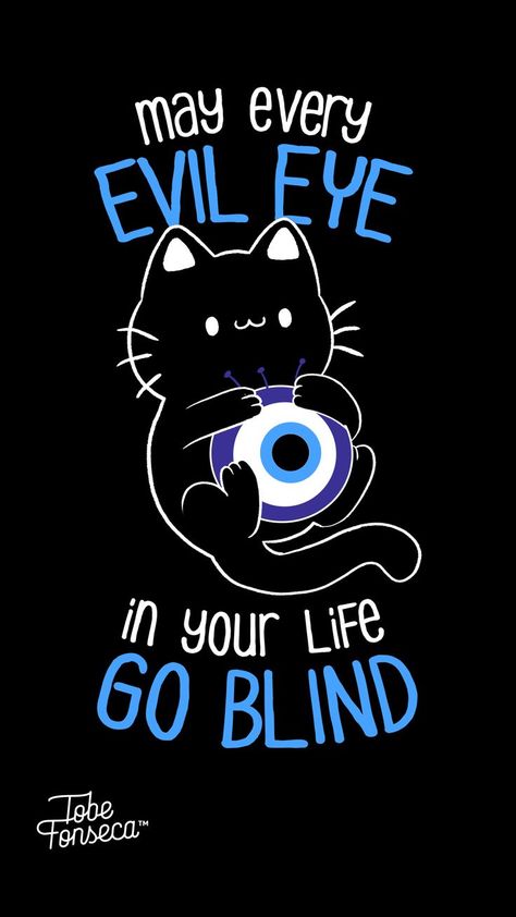 Protection Wallpaper, Evil Eye Quotes, Wallpaper Cats, Evil Eye Art, Evil Cat, Turkish Eye, Eyes Wallpaper, The Evil Eye, Back Hand Mehndi Designs