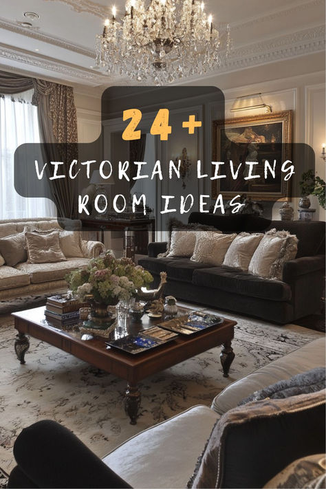 Step into a world of elegance with 24 Victorian living room ideas that'll transform your space! 🏰 Click to explore timeless designs and decor tips to create your perfect period-style retreat. #VictorianDecor #LivingRoomInspiration #HomeDesign #ElegantInteriors #PeriodStyle Decorate Victorian Home, Modern Victorian Family Room, Victorian Living Room With Tv, Victorian Living Room Colours, Victorian Farmhouse Interior Living Room, Modern Victorian Apartment Decor, Modern Victorian Living Room Inspiration, Victorian Inspired Living Room, 1920s Living Room Decor