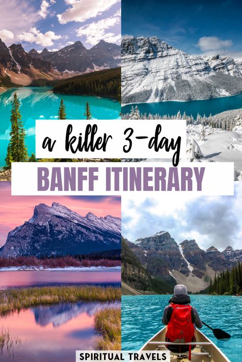 3 Days In Calgary, Banff Itinerary Fall, Banff In March, 3 Days In Banff, Banff Itinerary Winter, Banff Travel Tips, Things To Do In Banff In October, Banff To Jasper Road Trip, Banff Things To Do