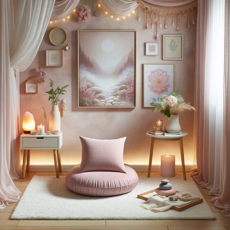 How To Setup A Meditation Corner : NewCritics.com Zen Area In Bedroom, Zen Corner Ideas Bedroom, Relaxation Corner Ideas, Relaxing Corner Ideas, Zen Room Ideas Meditation Decor, Meditation Area Ideas Small Spaces, Relax Corner Ideas, Zen Corner Ideas, Spiritual Room Meditation Space