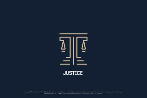 Attorney At Law Logo, Scale Logo Design, Advocate Lawyer Logo, Justice Logo Design, Balance Logo Design, Legal Logo Design, Law Office Logo, Pillar Logo, Advocate Logo