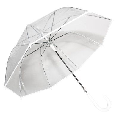 Elite Rain Umbrella Auto-Open Clear Umbrella - White - RAC-WH, Durable Kate Spade Umbrella, Outdoor Wedding Favors, Umbrella Dance, Carpenter Bee Trap, Designer Umbrella, Dome Umbrella, Bee Traps, Bubble Umbrella, Dance Props