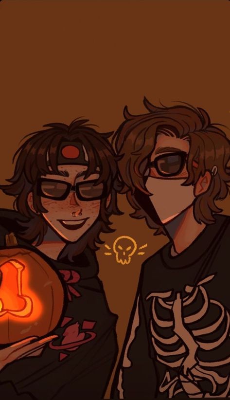 Ranboo And Billzo Fanart, Billzo X Ranboo Fanart, Ranboo Halloween Fanart, Billzo Fanart Icon, Cricket Crew Wallpaper, Dsmp Halloween Wallpaper, Ranboo X Billzo, Billzo Wallpaper Aesthetic, Dsmp Halloween Fanart