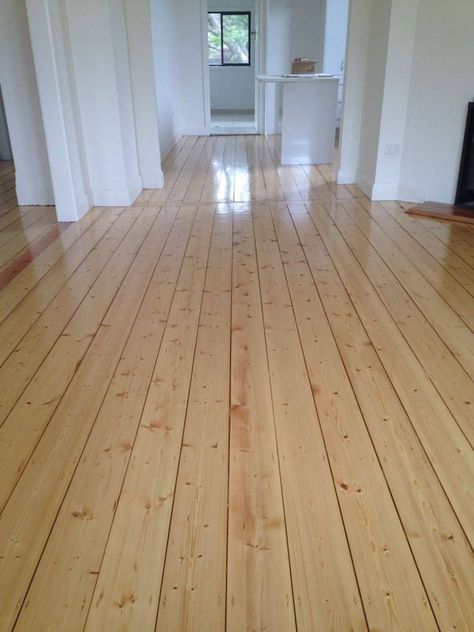 Pine Floor Bedroom, Baltic Pine Floorboards, Pine Wood Floor, Old Wooden Floor, Wood Floor Restoration, Wood Floor Finishes, Pine Wood Flooring, Pine Flooring, Floor Restoration