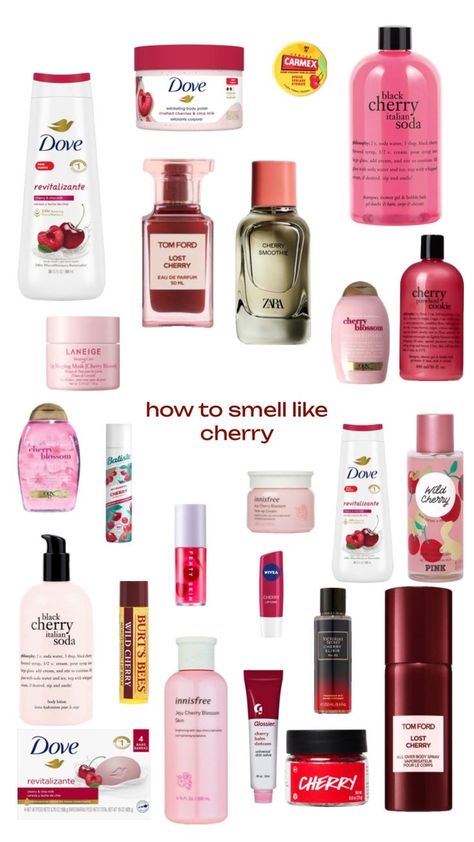 Cherry Perfume, Care Products, Cherry, Skin Care, Energy, Skin, Makeup, Beauty, Make Up