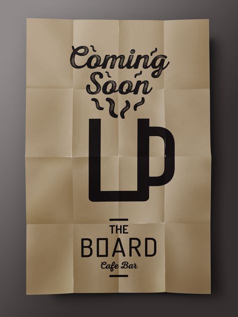 The Board Cafe Bar Coming Soon Poster Design Cafe Coming Soon Poster, Coming Soon Poster Design Creative, Coming Soon Cafe, Coming Soon Poster Design, Soon Poster Design, Reference For Painting, Coming Soon Poster, Banner Coffee, Opening Hours Sign