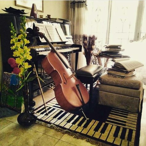 @cello_of_insomnia on Instagram: “By @jaskeerat.van.beethoven #cello #violin #violoncello #music #classicalmusic #metal #metalmusic…” Classical Music Room, Pianist Photography, Arte Jazz, Cello Music, Music Studio Room, Classical Piano, Dream Music, Music Painting, Cellos