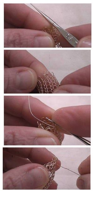 Wire Crochet for Beginners : 19 Steps (with Pictures) - Instructables Crochet Metal, Metal Crochet, Wire Knitting, Wire Crochet Jewelry, Diy Ring, Wire Jewelry Making, Crochet Jewelry Patterns, Wire Jewelry Tutorial, Wire Crochet