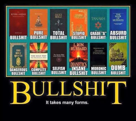 The Satanic Bible, Anti Religion, Book Of Mormon, Books Of The Bible, Holy Quran, E Card, Holy Bible, Buddhism, Dumb And Dumber