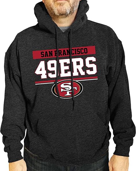 Nfl Fashion, 49ers Outfit, 49ers Sweatshirt, 49ers Hoodie, Cheap Sweatshirts, Football Sweatshirt, Football Outfits, Branded Sweatshirts, San Francisco 49ers